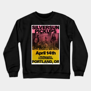 Silversun Pickups Riso Style Concert Poster Crewneck Sweatshirt